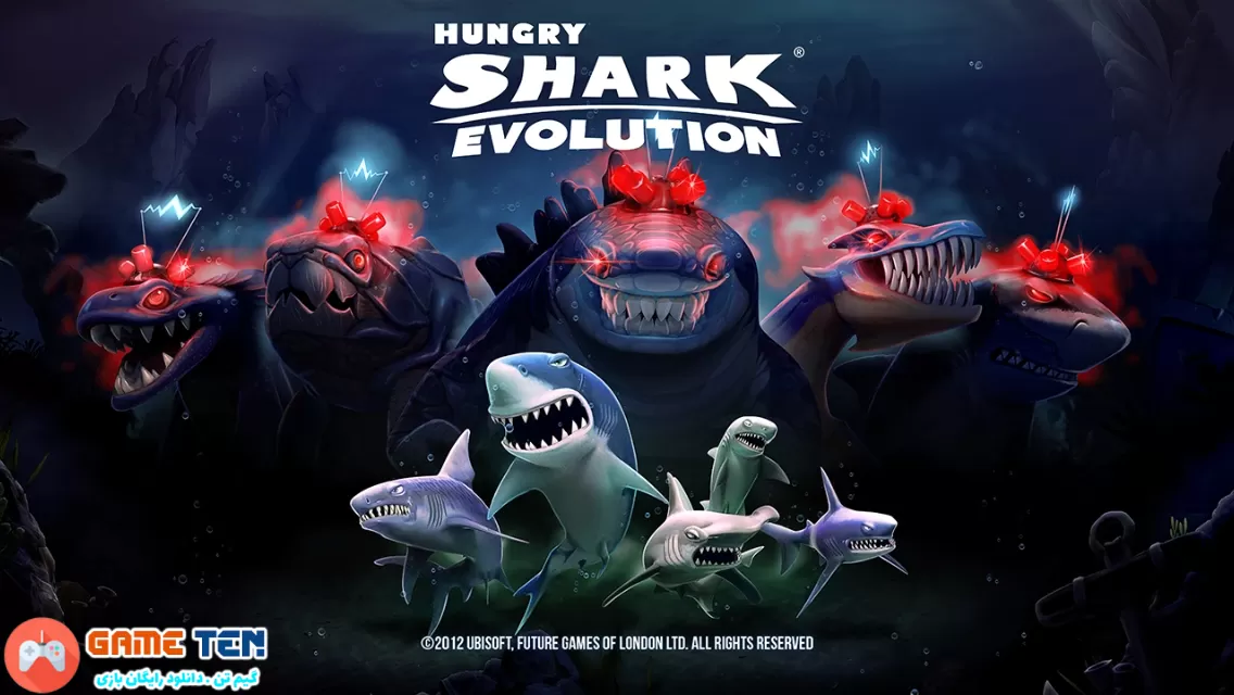 دانلود مود Hungry Shark Evolution - بازی کوسه گرسنه اندروید